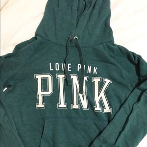 Teal Victoria’s Secret PINK hoodie